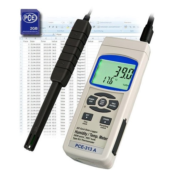 Air Humidity Meter, 5 to 95% RH
